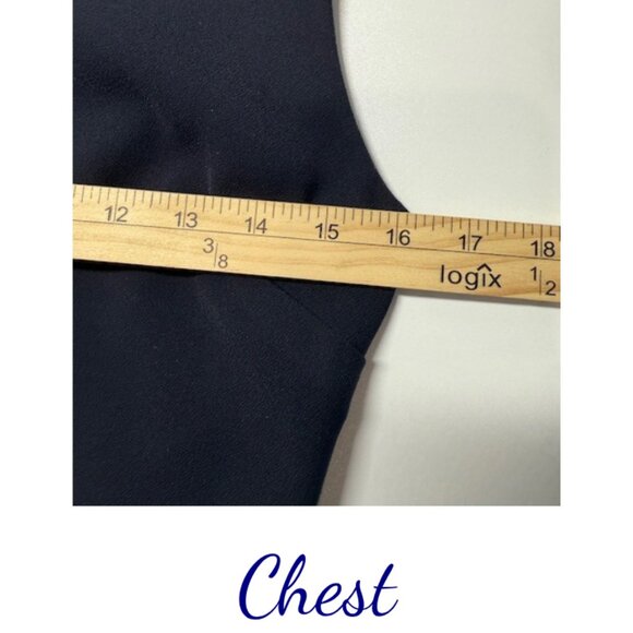 Ted Baker London Navy Sleeveless Sheath Dress Women’s Size 1 - Picture 6 of 8